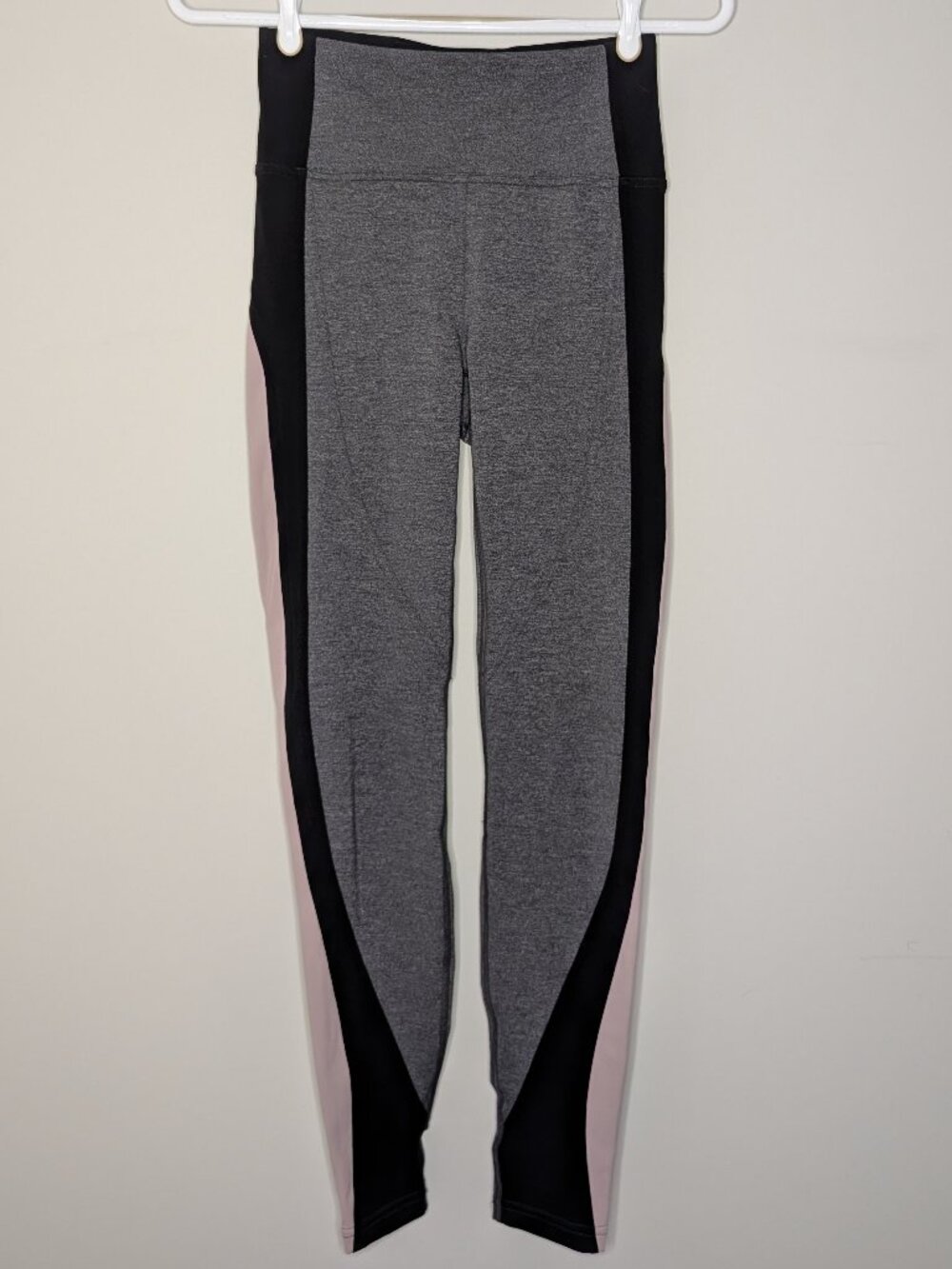 Lululemon Get Going Train Tight 28” Black Heathered Smoky Blush Luxtreme Size 4